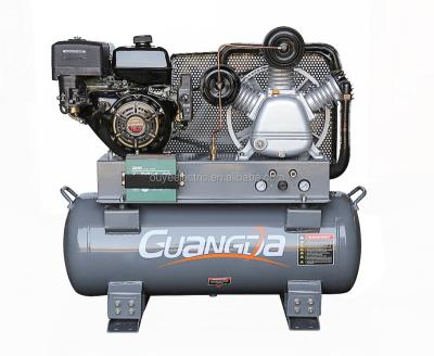 China 13hp Gasoline Engine Lubricated Air Compressor for sale