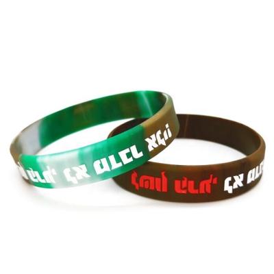 China Europe Cheap Custom Rubber Wristband Highly Personalized Custom Silicon Wristband Silicone Wristband for sale