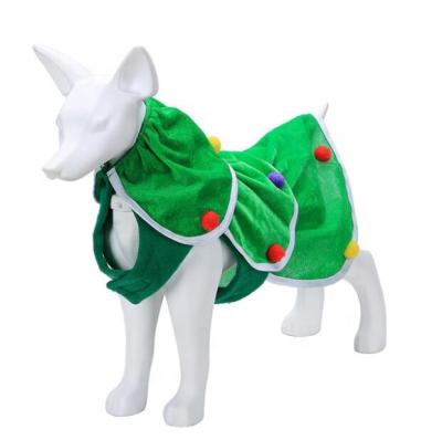 China High Quality Sustainable Christmas Tree Pet Clothes For Pet Winter Christmas Clothes for sale