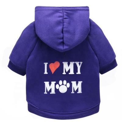 China Viable High Quality Dog Fashion Pet Hoodie Clothes For Pet Winter Clothes Custom Is Welcome for sale