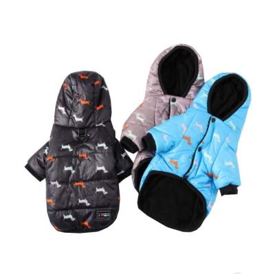 China Fashion New Style Simple Design Sustainable Pet Clothes Warm Pet Coat For Winter for sale