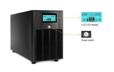 China ununterbrochenes Stromnetz 1kVA 2kVA 3kVA UPS mit doppelter Umwandlung zu verkaufen