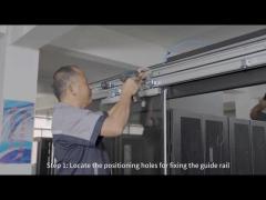 Sliding Door Guide Rail Installation