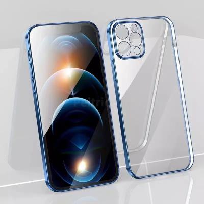 China 2022 New Arrival Soft Phone Case Full Cover Lens Shockproof Shockproof TPU Camera Protection For iPhone 13 pro 12 pro 11 XS max max for sale