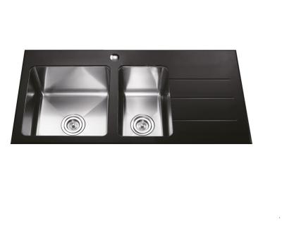 China Without Faucet Stainless Steel Ice Sink Environmental Friendly Kitchens With Faucet for sale