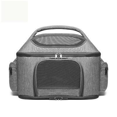 China Sustainable Airline Carry On Large Capacity Durable Pet Travel Bag Comfortable Pet Carrier Travel Bag for sale