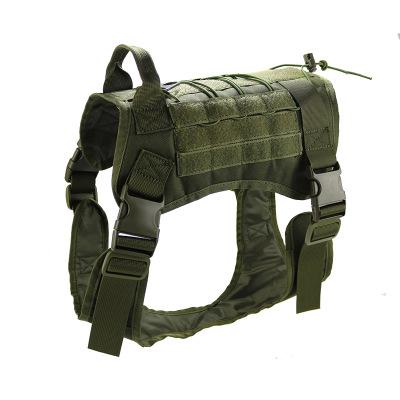 China Wholesale Viable Outdoor Cool Outdoor Tactical Tactical Backpack Pet No-Pull No-Pull Dog Harness for sale