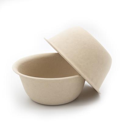 China Hot Sale Environmental Biodegradable 300ml Bamboo Fiber Bowl Eco - Friendly for sale