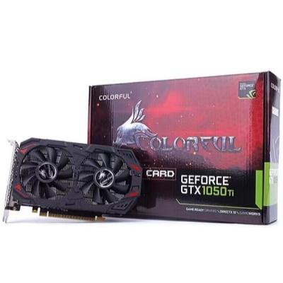 China Workstation In Stock Graphics Card VGA Wholesale Card GTX 1050Ti GDDR5 4GB Video Card For Game With Lowest Price for sale