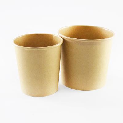 China Disposable Customized Printing Hot Soup Cup For Restaurant Take Out for sale