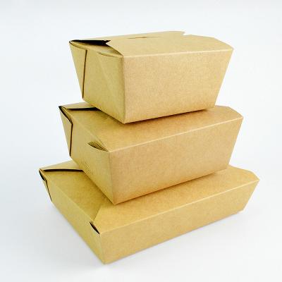 China Disposable Disposable Paper Take Away Noodle Box for sale