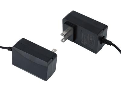 China Lichte efficiëntie stroomadapter 12V DC-uitgang 5,5*2,1 mm Connector overbelasting bescherming Te koop