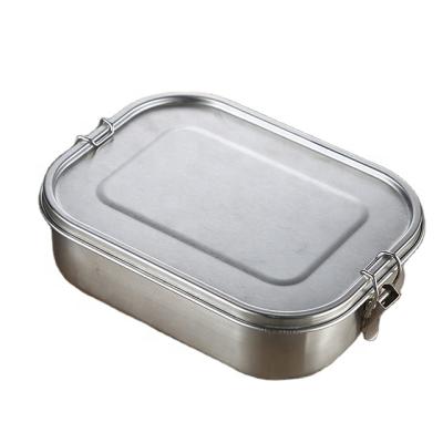 China Wholesale 304 Steel Microwavable Eco Friendly Lunch Box For Kids Leak Proof Bento Lunch Box For Adults for sale