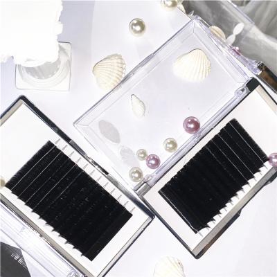 China 0.07 Korean Wholesale Natural Silk Eyelash Extensions Volume 16 Row Eyelash Extensions for sale