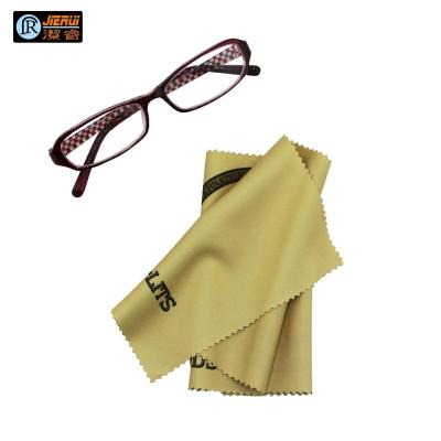 China Viable Custom Logo Print Lens Glasses /Eyeglasses Microfiber Cleaning Cloth for sale