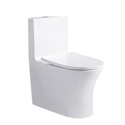 China Double-Flow Siphonic Sanitarios Girl Chinese Toilet Kenya Cheap One-Piece Floor-Mounted Toilet Bowl for sale