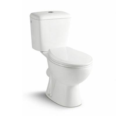 China Double-Flow Manufacturers Western Style Ceramic Washdown Two Piece Bathroom Sets Modern Toilet YC7902 for sale