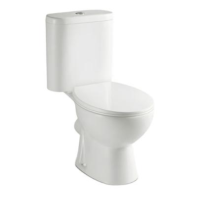 China Double-flow modern designbfloor mount easy clean double flow sanitary two piece toilet YC7903 for sale