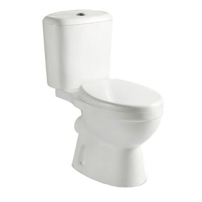 China Double-Flow Modern Design Flush Floor Dual Mount Chaozhou Ceramic Sanitary Two Piece Toilet YC7904 for sale