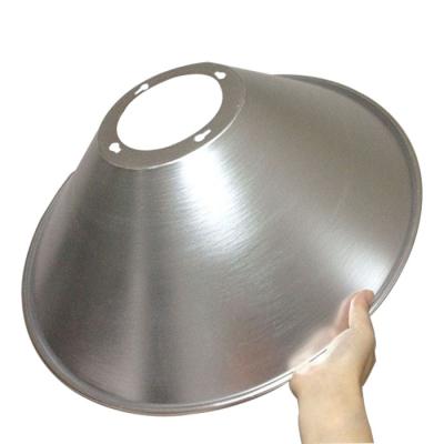 China Lampshade Sheet Metal Fabrication High Bay Lighting Using Aluminum Lampshade Aluminum Rotation for sale