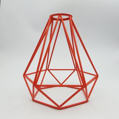 China CUSTOMIZED Decorative Metal jewel-structured Pendant Light Lampshade Accessories for sale