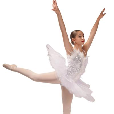 China Dresses 2023 New Ballet Woman Girls White Swan Performance TUTU Dance Costumes for sale