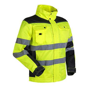 China Custom Wholesale Mens Breathable Workwear 3m Safety Reflective Jacket for sale