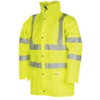 China Factory direct wholesale men's winter anti-shrink clothes hi viz reflective unlined jacket for sale