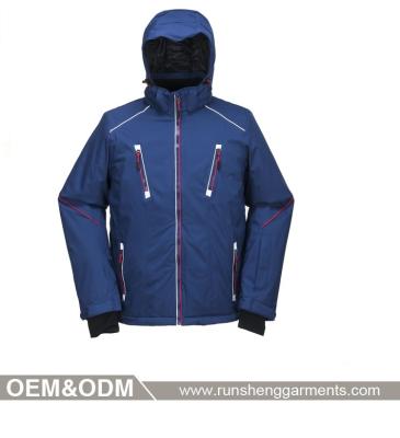 China Breathable Deep Blue Waterproof Outdoor Sports Casual With Thoughtful Jacket for sale