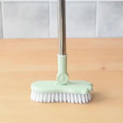 China PP Bathroom Long Handled Toilet Brush Bristles To Scrub for sale