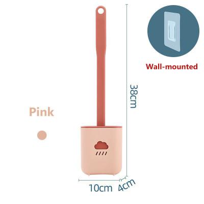 中国 毎日の浴室のシリコーンの洗面所のクリーニング ブラシの壁掛け 販売のため