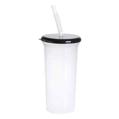 China 930ml Plastic Drinking Glasses OEM ODM Skinny Tumbler Cups for sale