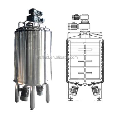 China L and B manufactured CE and ISO certificated high quality emulsifying tank for body lotions for sale