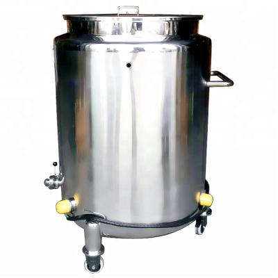 China Steel Cosmetic Pre-heater wax melter / Industrial Electric waxing machine / jacketed Wax melting tank for sale