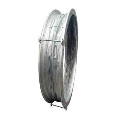 China Pipe Lines Connect High Temperature Resistant Silicon Rubber Nonmetallic Circular Fabric Bellows Rectangular Compensator for sale