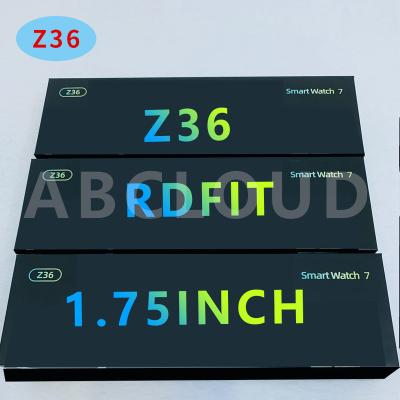 China New Products Touch Screen Series 7 Z36 Smartwatch PK HW22 W26+ HW22PRO Iwo 14 Series6 Smart Watches Te koop