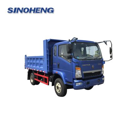 China High quality howo 4x2 light truck 6 ton dump truck for sale > 8L for sale