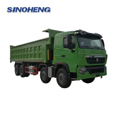 China loading capacity of 12 wheel dump truck > 50 ton; 8L for sale