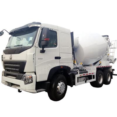 China New Construction Material Shops HOWO A7 Cubic Mixer Truck 336HP 6*4 8 Mixer Truck For Sale for sale