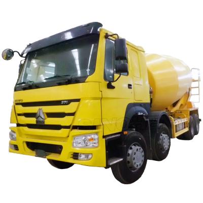 China Building Material Stores Sinotruk HOWO 16 371HP 8*4 Cubic Mixer Truck For Sale for sale