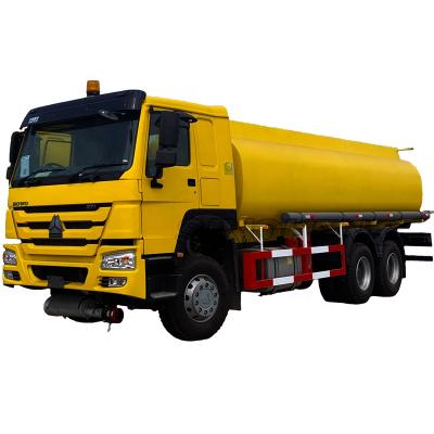 China Famous brand Sinotruk HOWO 38 cubic meter 25cubic meter 37cubic meter tanker truck 9.726L tanker truck for sale