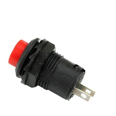 China DS228 Self-lock /Momentary Push Button Switches 12mm OFF- ON Round Plastic Push Button Switch Diameter 12mm for sale