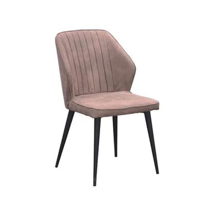 China Nordic Style Living Room Chair Metal Leg Velvet Lightweight Luxury Seat Convertible Dining Chair Velvet Nordic Dining Chair for sale