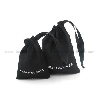 China Low Price Custom Logo Ladies Glass Folding Cotton Bags With Drawstring for sale