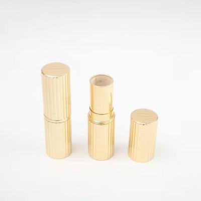 China Wholesale Luxury Plastic Single Containers Luxury Custom Squeeze Lip Gloss Gold Lipstick Empty Tubes Mini for sale