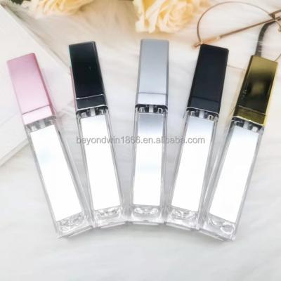 China OEM/ODM luxury empty cute fancy lipstick containers luxury tube and large square wand lipbalm tubes for sale