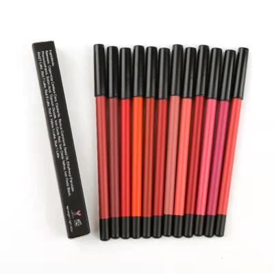 China Factory waterproof drop shipping waterproof lipliner set nude matte pigment top vegan private label lip liner custom for sale