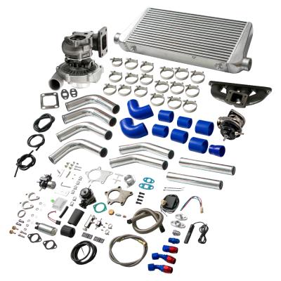 China For HD B Series B16 B18 B20 Turbo Turbocharger 12 PCS T3 T4 Turbo Intercooler BOV Civic Miscellaneous Kit For HD B Series B16 B18 B20 ZC T3T4 .63 Turbo Civic BOV Kit for sale