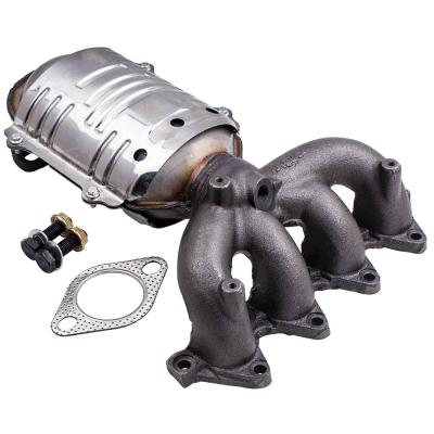 China Cast Iron MaXpeedingrods Exhaust Manifold & Headers With Catalytic Converter For Kia Rio Rio 5 1.6L 06-11 for sale