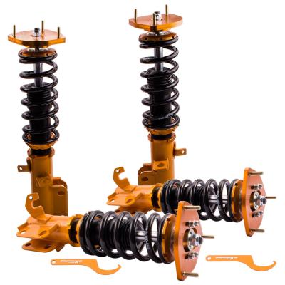 China Coilovers Spring Lowering Kit For Toyota Corolla 88-99 E90 E100 E110 Adj. Height Maxspeedingrods Corolla Levin for sale